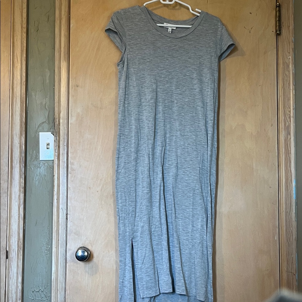 Jessica Simpson Heather Gray Midi Dress